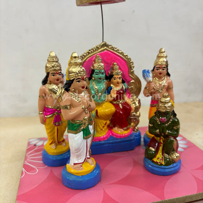 Ramar Set | Ram Darbar | Decor Duniya Golu Doll | Navaratri Golu Dolls - SAP26