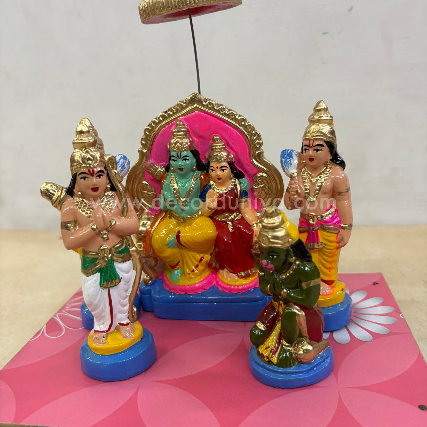 Ramar Set | Ram Darbar | Decor Duniya Golu Doll | Navaratri Golu Dolls - SAP26