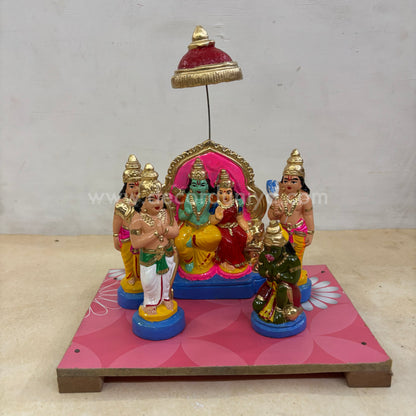 Ramar Set | Ram Darbar | Decor Duniya Golu Doll | Navaratri Golu Dolls - SAP26