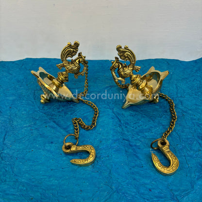 Peacock | Annam Hanging Lamp - 5 Face - RJ5
