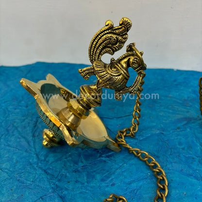 Peacock | Annam Hanging Lamp - 5 Face - RJ5
