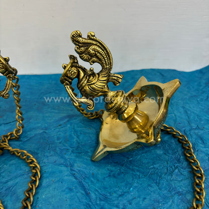 Peacock | Annam Hanging Lamp - 5 Face - RJ5