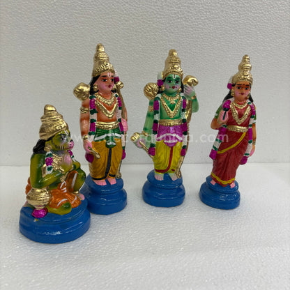 Ramar Set Clay Golu Bommai Set  - TK713