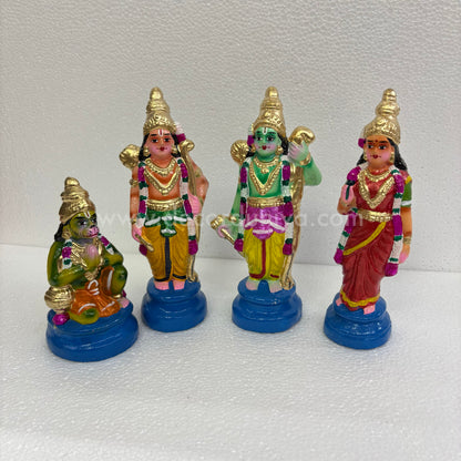 Ramar Set Clay Golu Bommai Set  - TK713