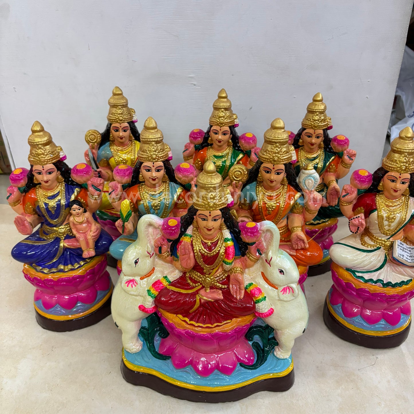 Ashtalakshmi | Decor Duniya Golu Doll | Navaratri Golu Dolls - SAP54