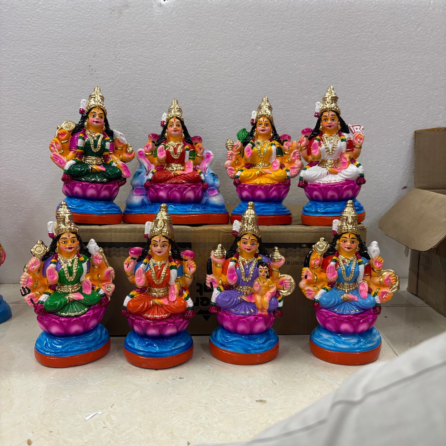 Ashtalakshmi Set Golu Dolls | Decor Duniya Navaratri Golu Bommai – SMK102