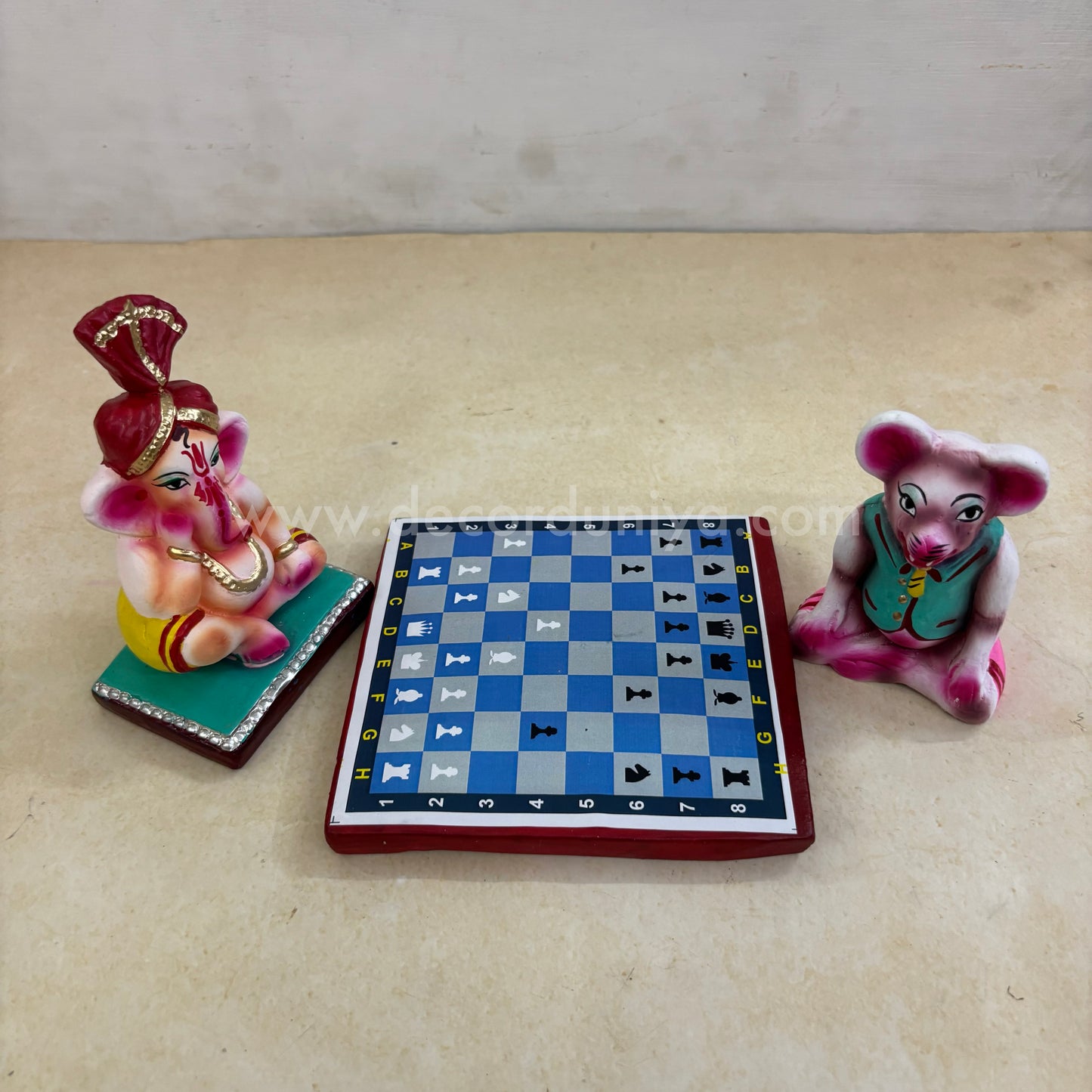 Chess Ganesha | Decor Duniya Golu Doll | Navaratri Golu Dolls - SAP12