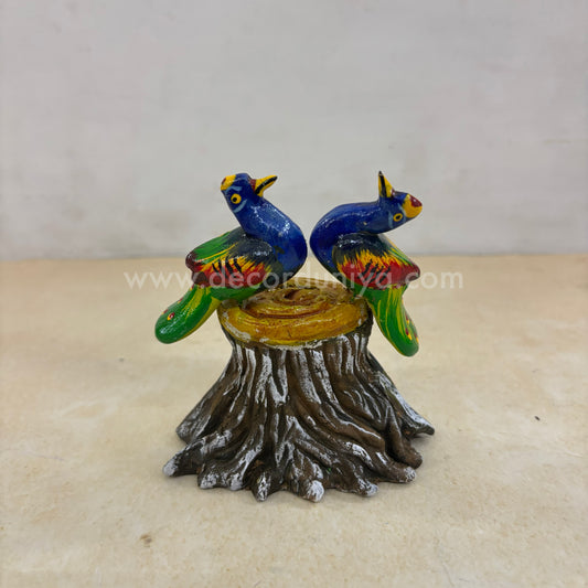 Twin Birds | Two Birds | Decor Duniya Golu Doll | Navaratri Golu Dolls - SAP21