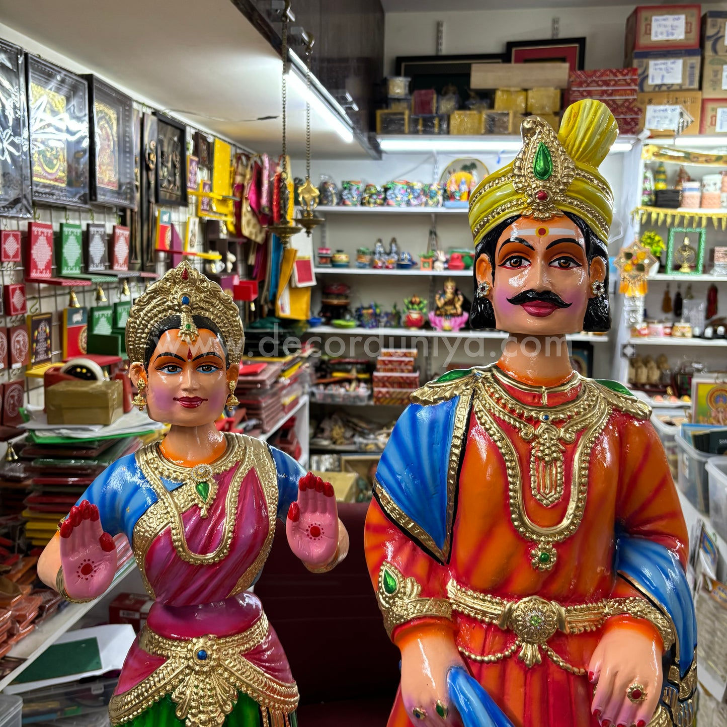 Thanjavur Dancing Doll - Height - 3.5ft - TDRR61