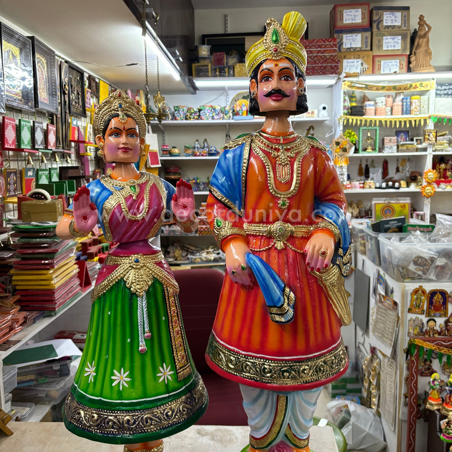 Thanjavur Dancing Doll - Height - 3.5ft - TDRR61