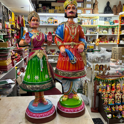 Thanjavur Dancing Doll - Height - 3.5ft - TDRR61