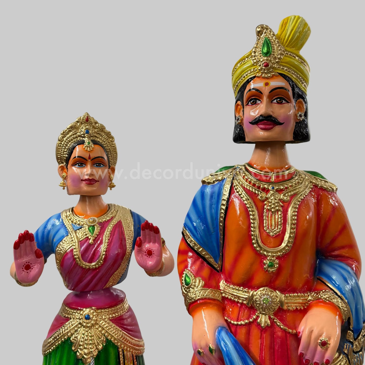 Thanjavur Dancing Doll - Height - 3.5ft - TDRR61
