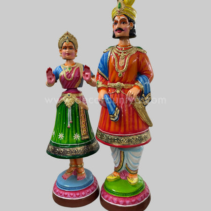 Thanjavur Dancing Doll - Height - 3.5ft - TDRR61