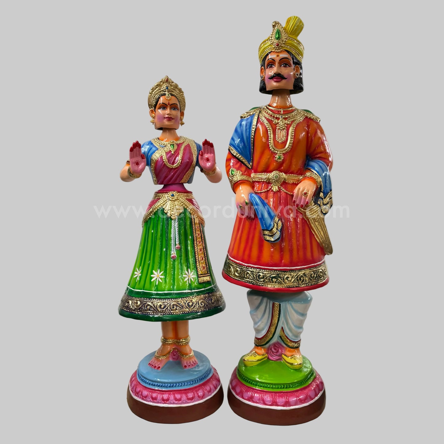 Thanjavur Dancing Doll - Height - 3.5ft - TDRR61