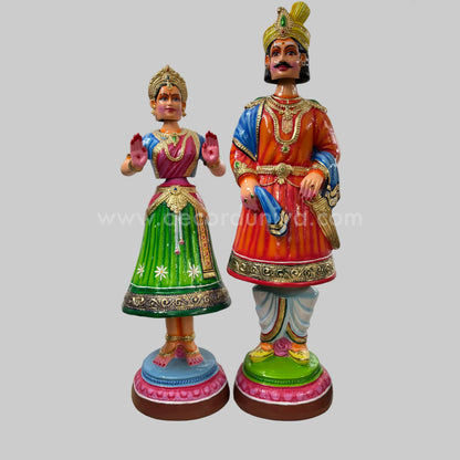 Thanjavur Dancing Doll - Height - 3.5ft - TDRR61