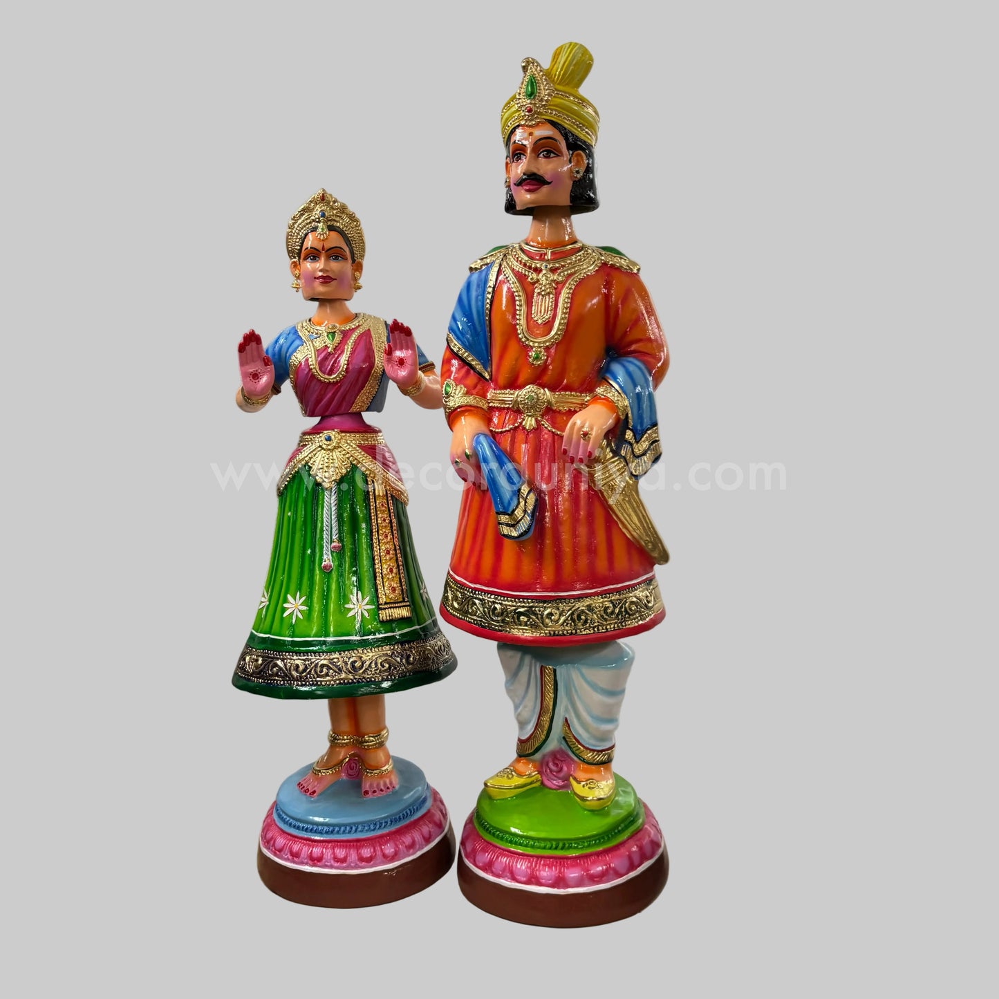 Thanjavur Dancing Doll - Height - 3.5ft - TDRR61