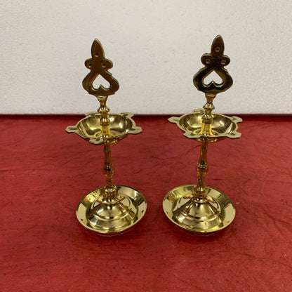 Brass Pooja Thali Set - 18 Pcs - PTS2-C