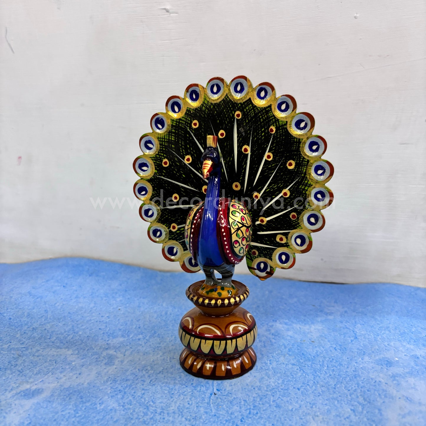 Wooden Peacock - KT105