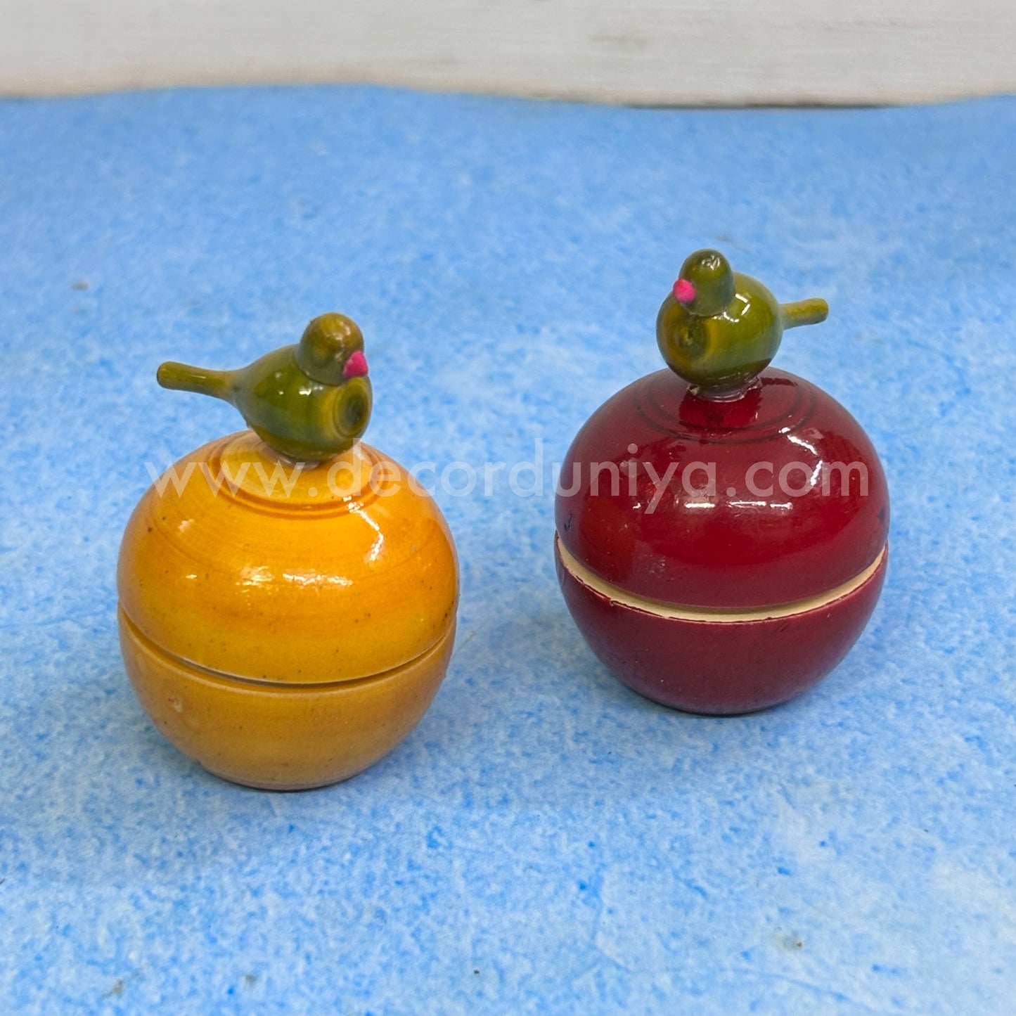 Bird Kum Kum Holder (Pair) - KT104