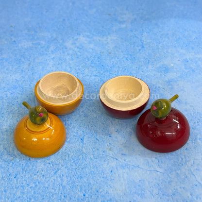 Bird Kum Kum Holder (Pair) - KT104