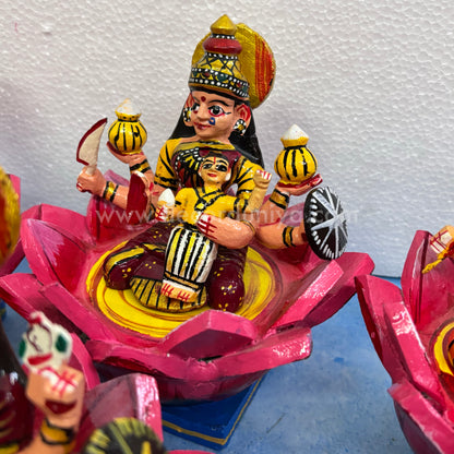 Ashtalakshmi Set | Kondapalli Dolls - KT107