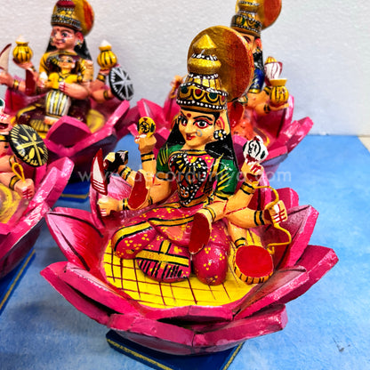Ashtalakshmi Set | Kondapalli Dolls - KT107