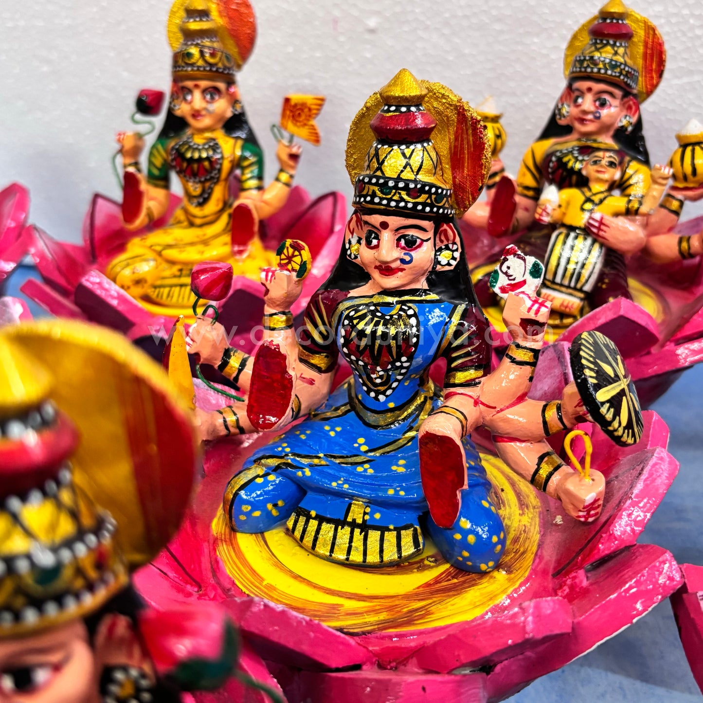 Ashtalakshmi Set | Kondapalli Dolls - KT107