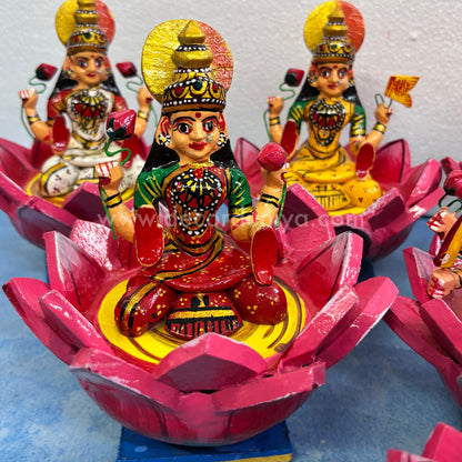 Ashtalakshmi Set | Kondapalli Dolls - KT107