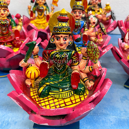 Ashtalakshmi Set | Kondapalli Dolls - KT107