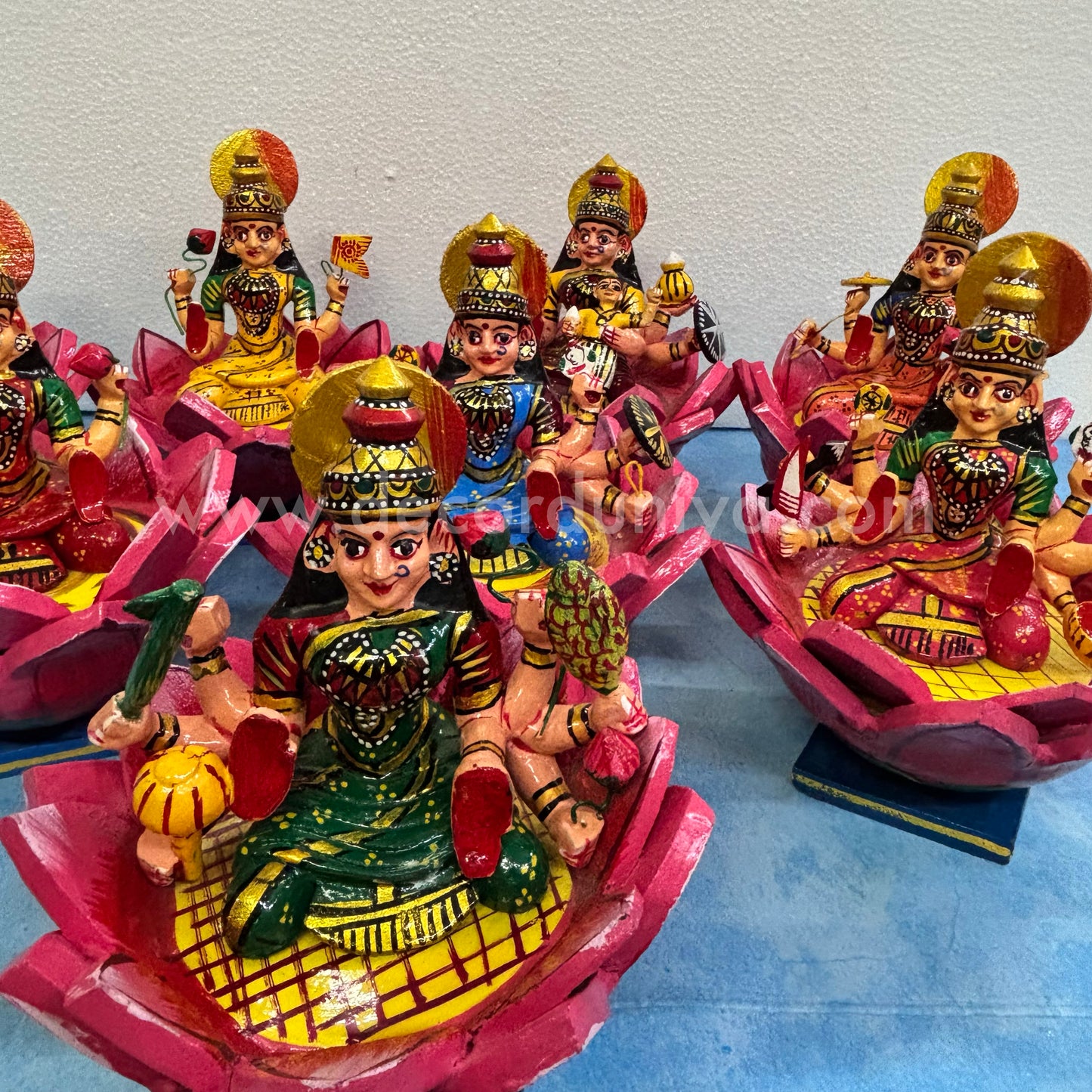 Ashtalakshmi Set | Kondapalli Dolls - KT107