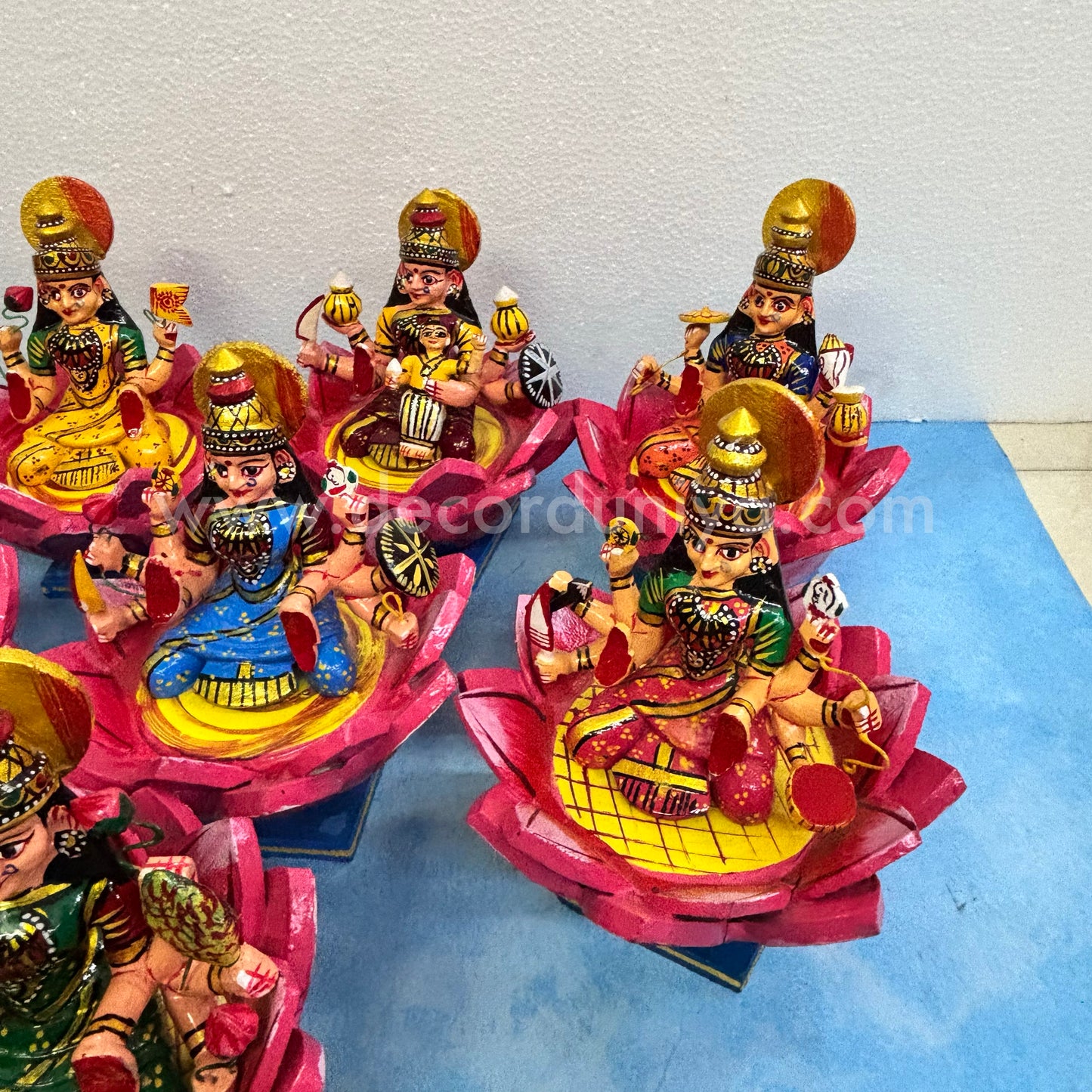 Ashtalakshmi Set | Kondapalli Dolls - KT107