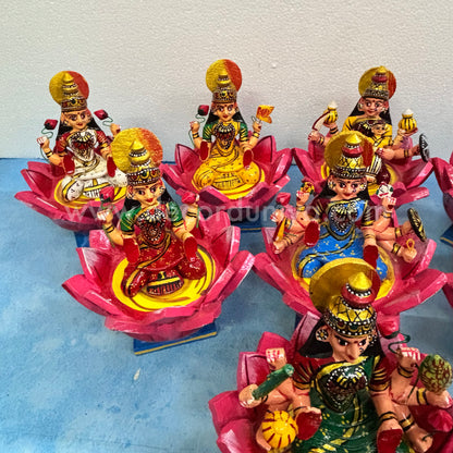 Ashtalakshmi Set | Kondapalli Dolls - KT107