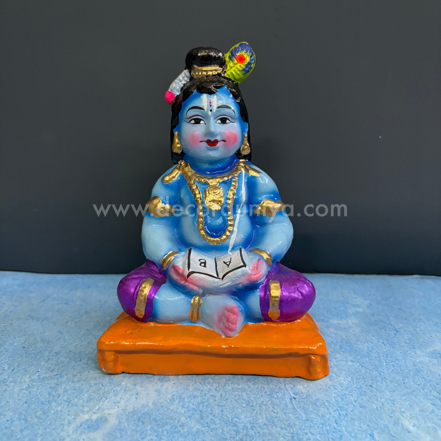 Reading Krishna | Decor Duniya Golu Doll | Navaratri Golu Dolls - TK74