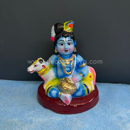 Cow Krishna | Decor Duniya Golu Doll | Navaratri Golu Dolls - TK75