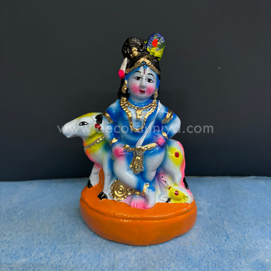 Cow Krishna | Decor Duniya Golu Doll | Navaratri Golu Dolls - TK77