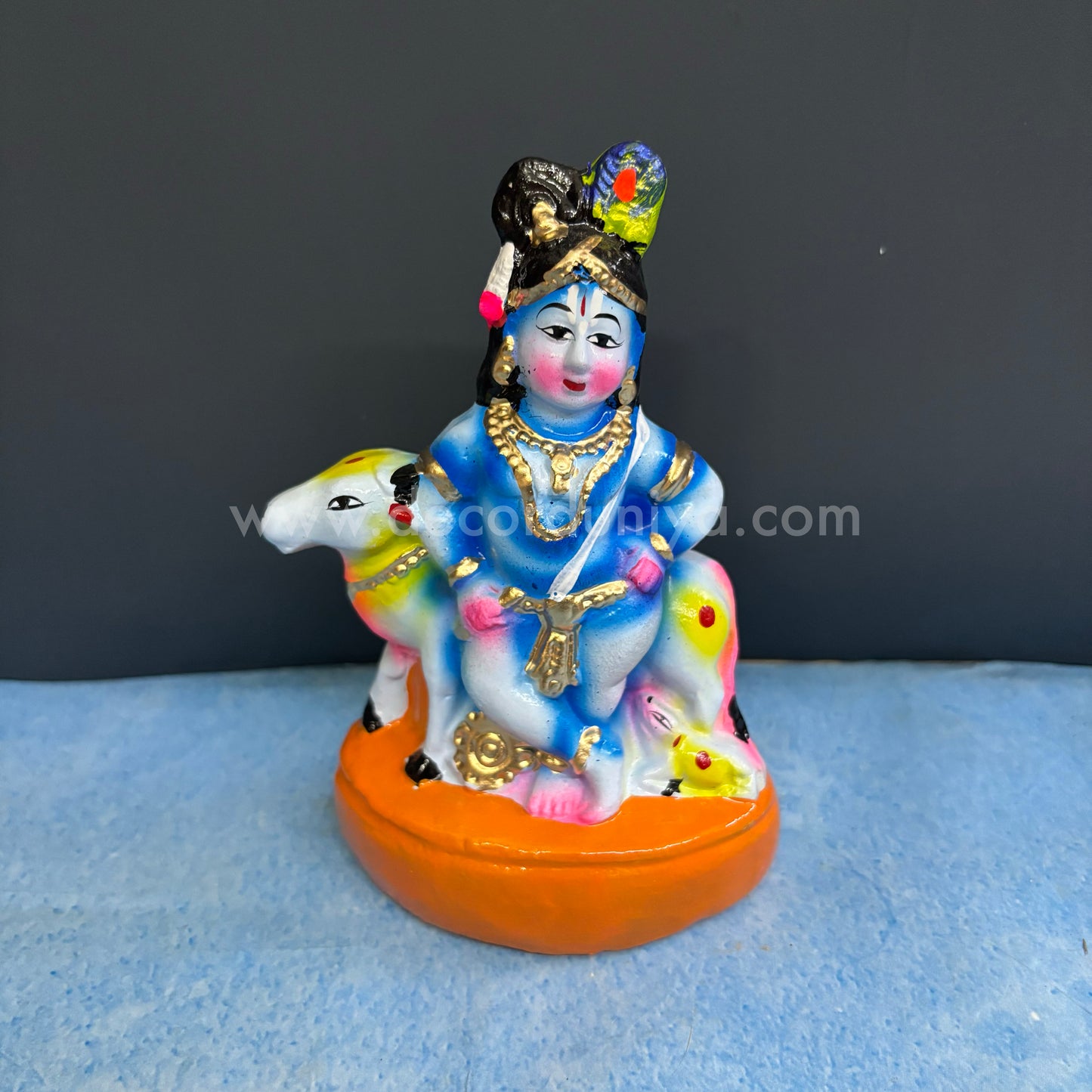 Cow Krishna | Decor Duniya Golu Doll | Navaratri Golu Dolls - TK77