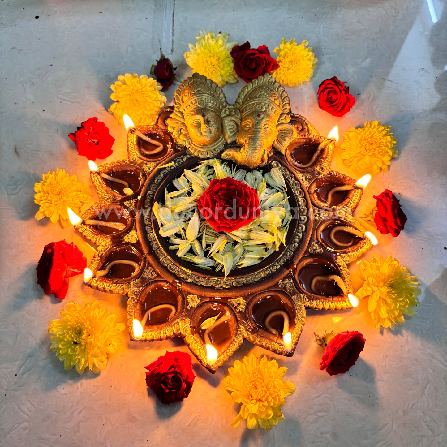 Lakshmi Ganesha Urili Vilakku - LGU1