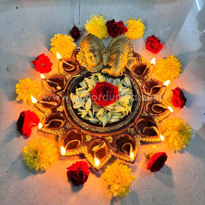 Lakshmi Ganesha Urili Vilakku - LGU1