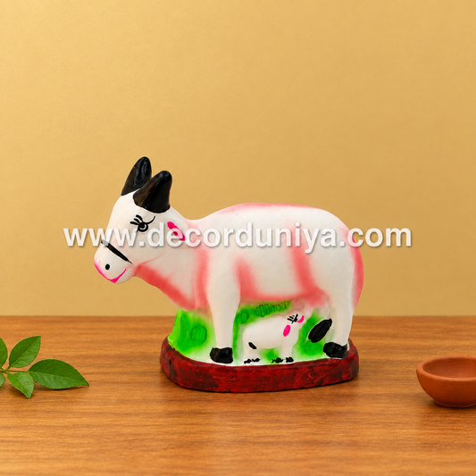Cow and Calf Golu Doll | Decor Duniya Navaratri Golu Bommai – TK106