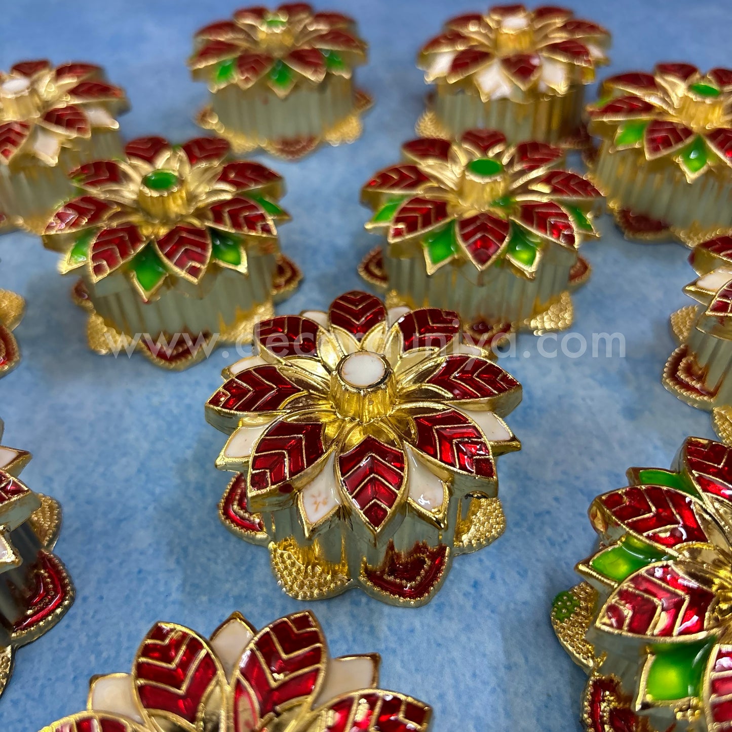 Meenakari Kum Kum Holder - KM1