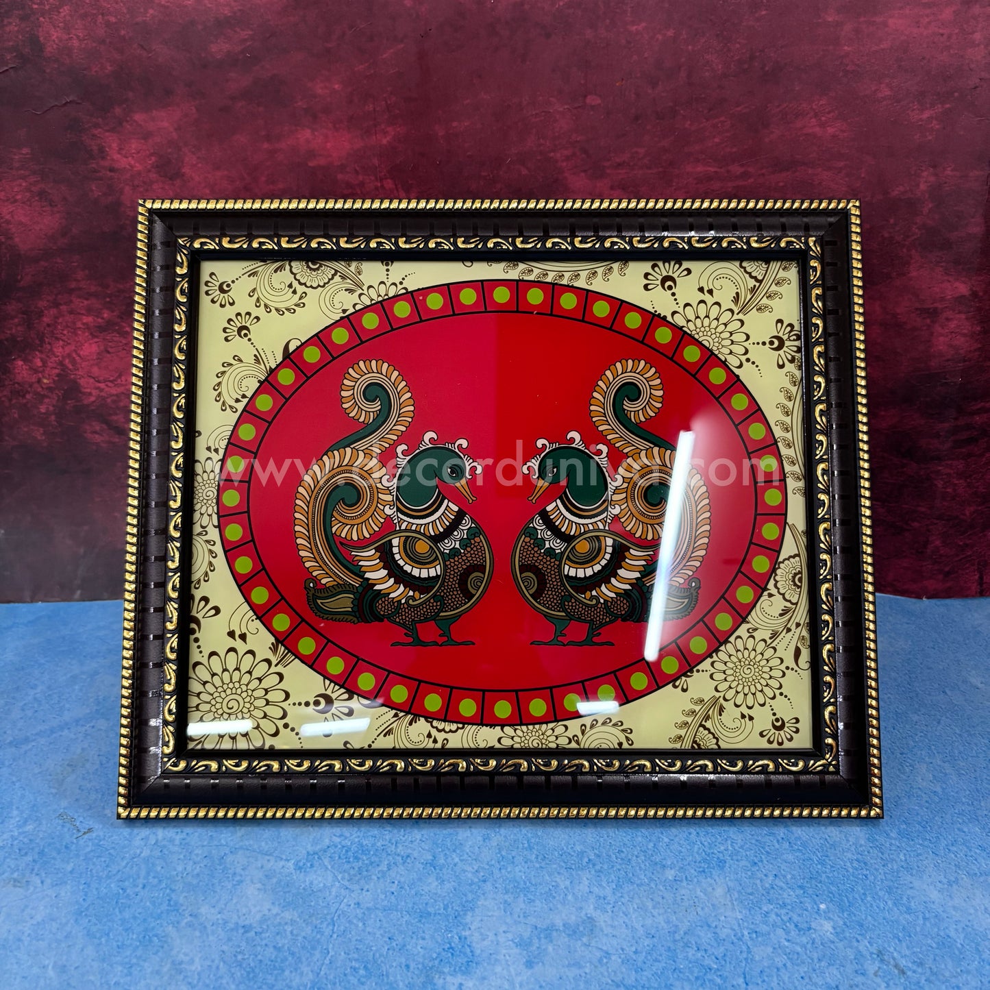 Wall Hanging Frame| Reverse Glass Painting | - DDRGP1
