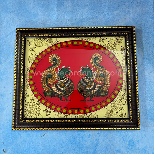 Wall Hanging Frame| Reverse Glass Painting | - DDRGP1