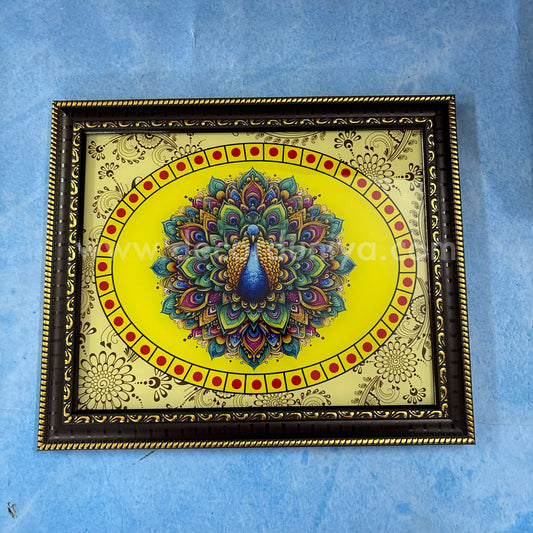 Wall Hanging Frame| Reverse Glass Painting | - DDRGP2