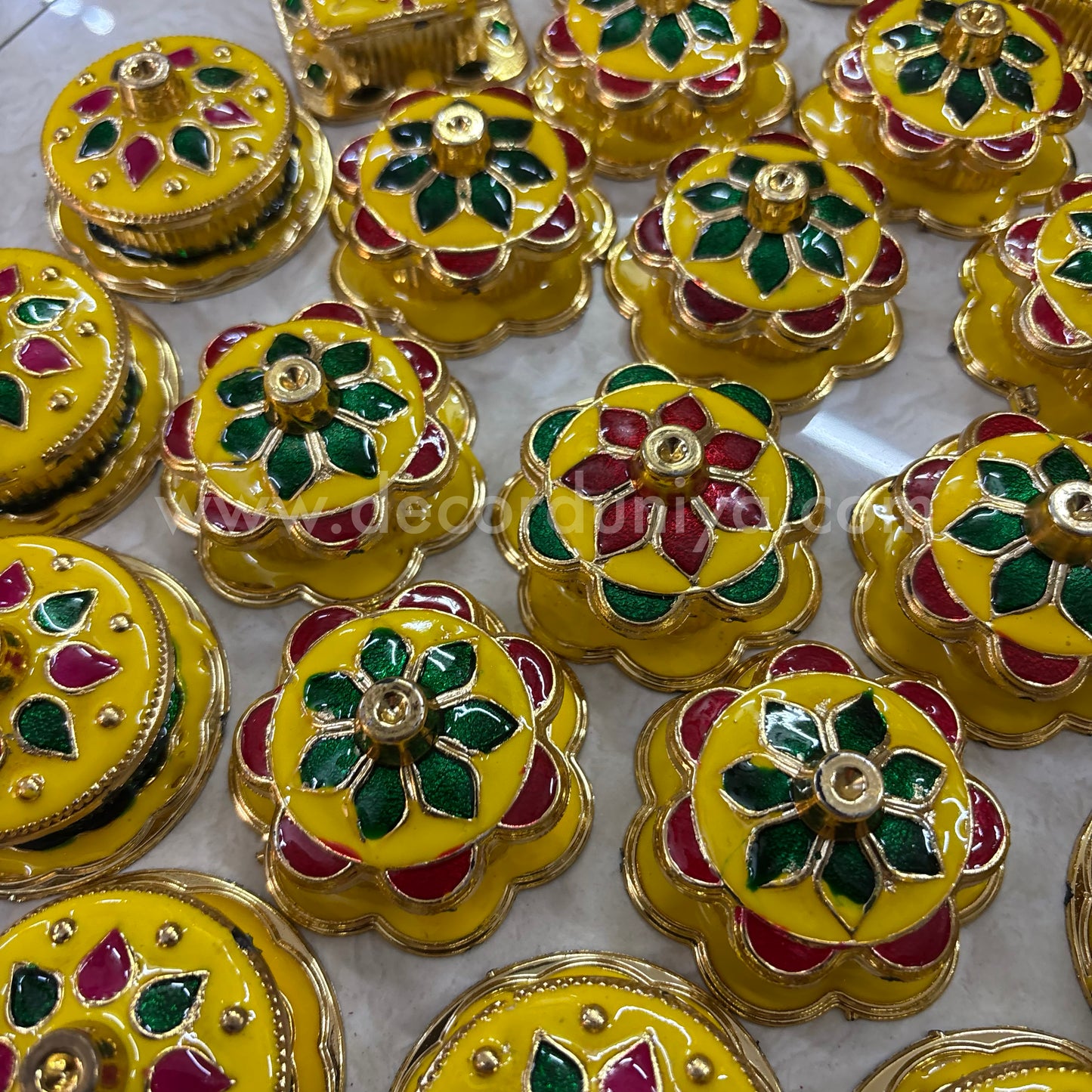 Meenakari Kum Kum Holder - RGS24-C