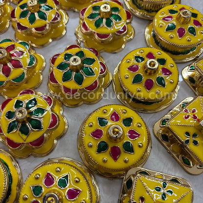 Meenakari Kum Kum Holder - RGS24-C