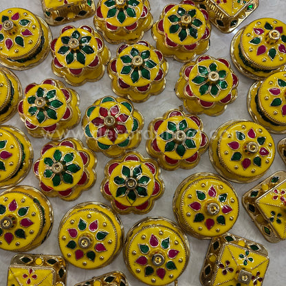 Meenakari Kum Kum Holder - RGS24-C