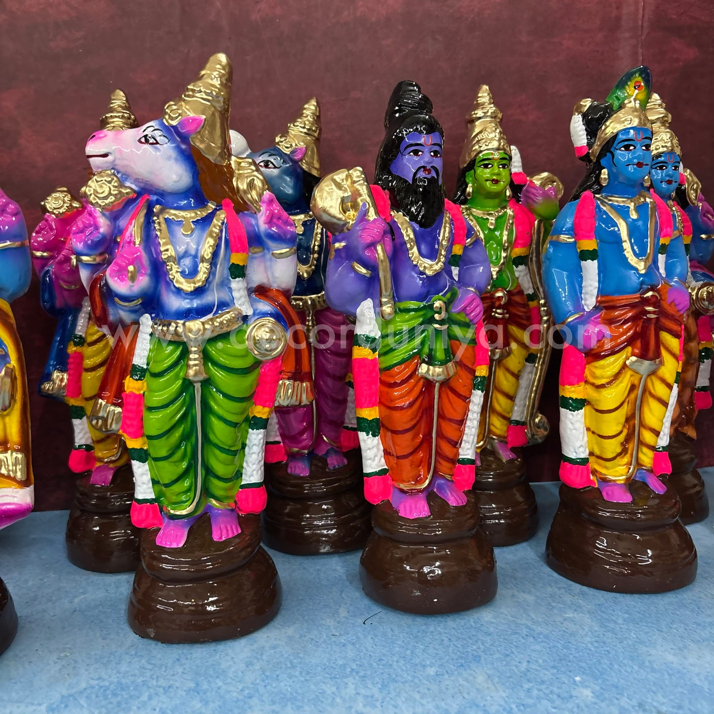 Dasavatharam Set  Paper Mache- TK756