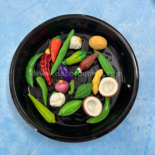 Clay Vegetables set of 20 pcs - CV01