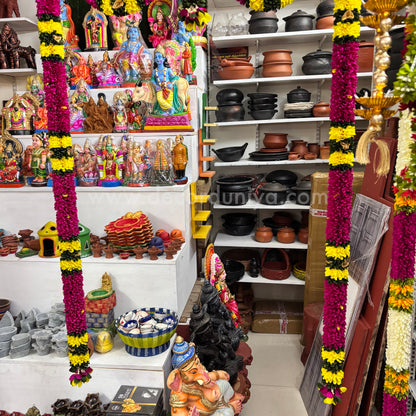 Fabric Door Thoranam with Centre Hanging Set - FT105