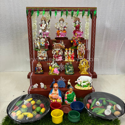 5 Step Polyresin Idols Golu - Entire Set - PG107
